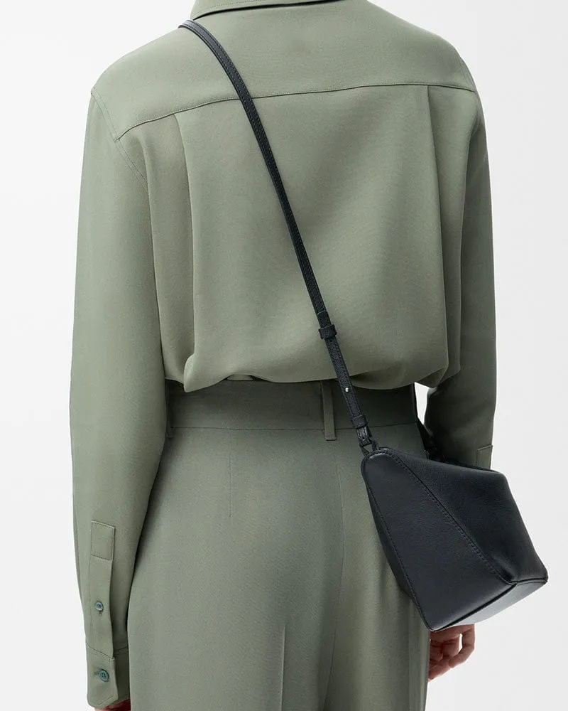 Small Convertible Leather Purse Unique Shape sold by Larosa product image thumbnail 4