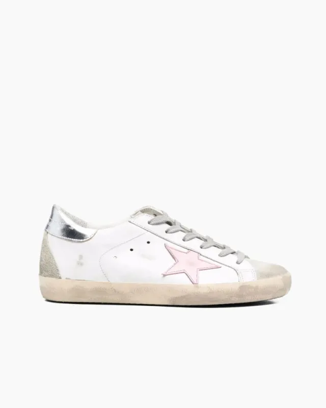 Leather Lace Up Trainers Star Detail sold by Larosa