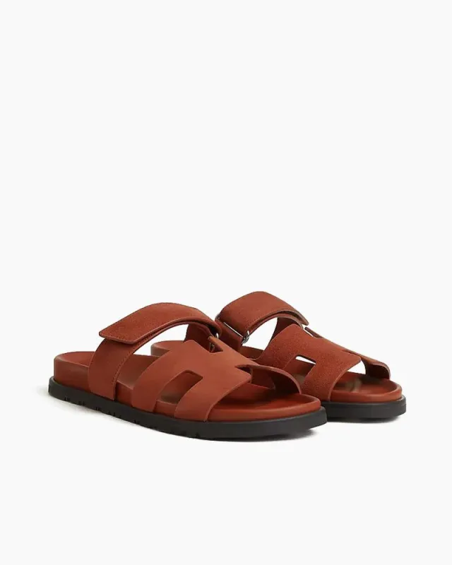 Chypre H-Shaped Cutout Sandals sold by Larosa