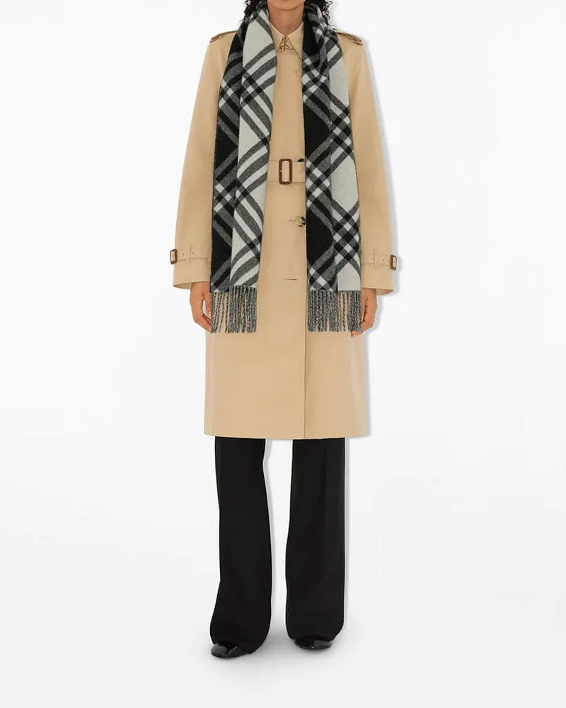 Soft Lambswool Plaid Scarf Winter Warmth sold by Larosa product image thumbnail 3