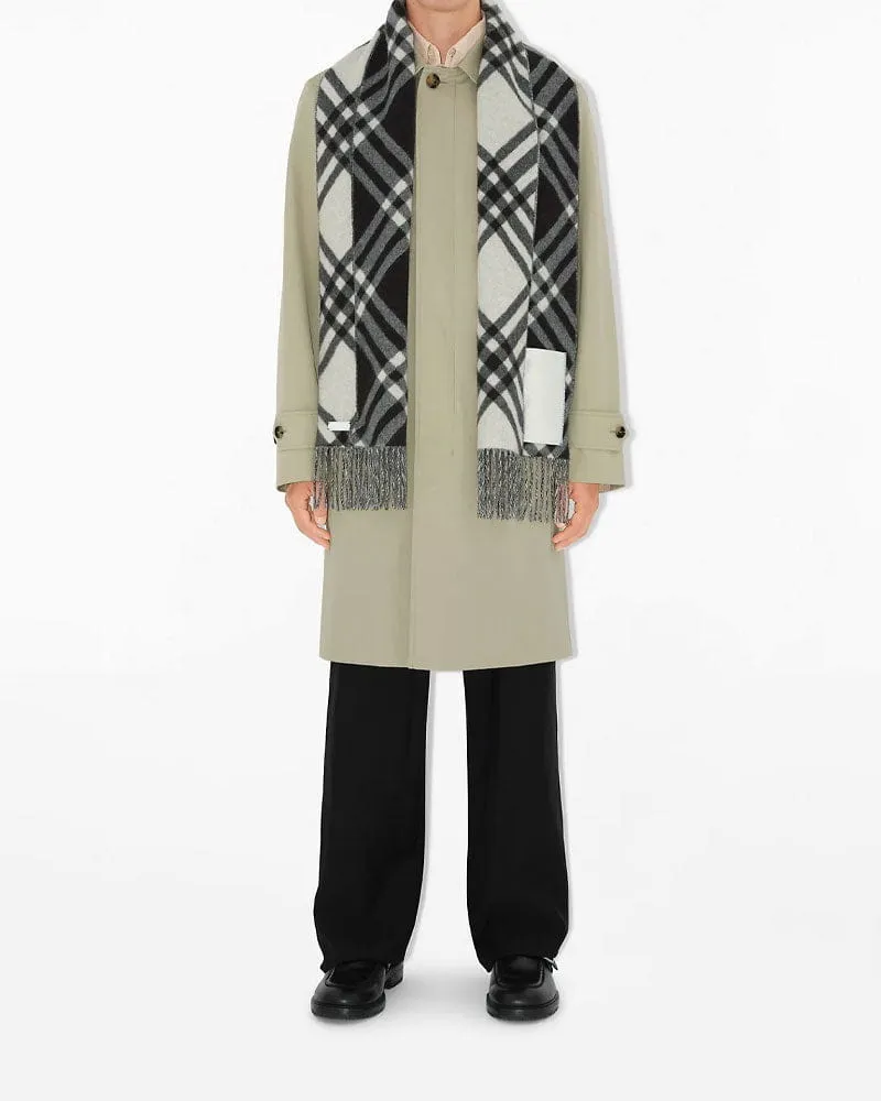 Soft Lambswool Plaid Scarf Winter Warmth sold by Larosa product image thumbnail 4