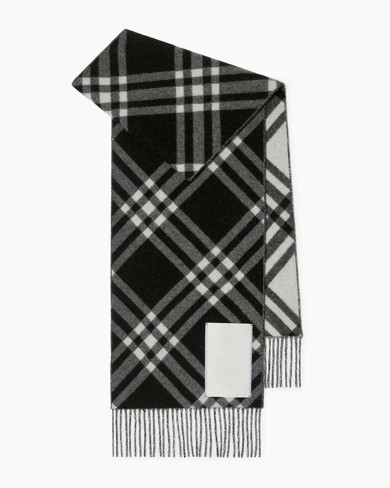 Soft Lambswool Plaid Scarf Winter Warmth sold by Larosa