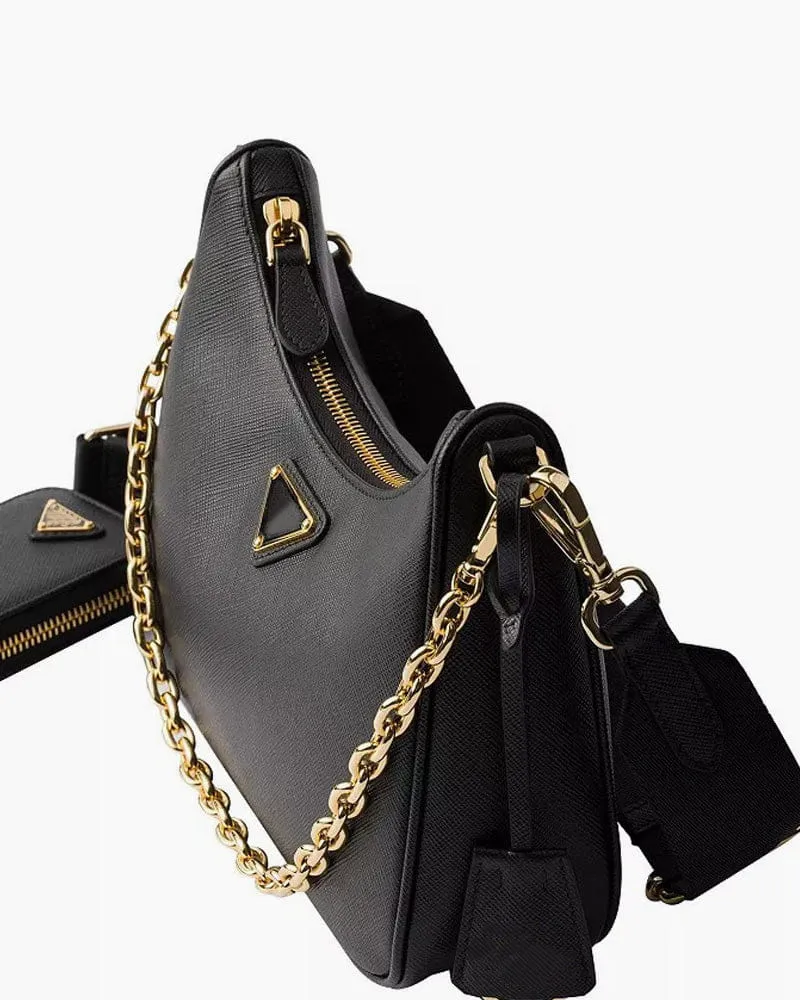 2005 Re-edition Saffiano Leather Bag sold by Larosa product image thumbnail 4