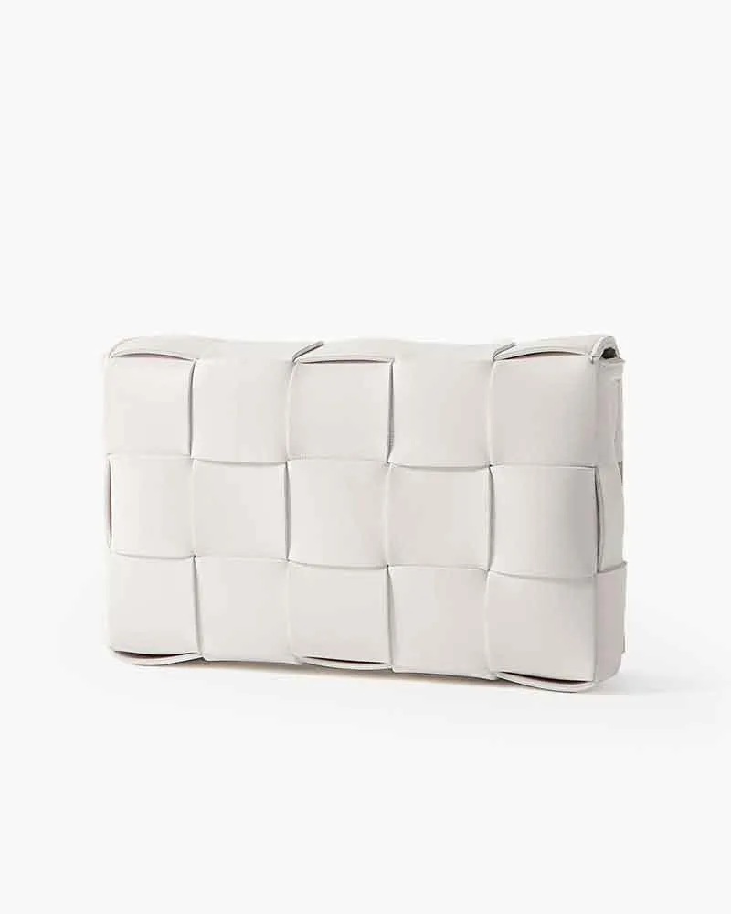 Medium Intrecciato Leather Crossbody Bag sold by Larosa product image thumbnail 2