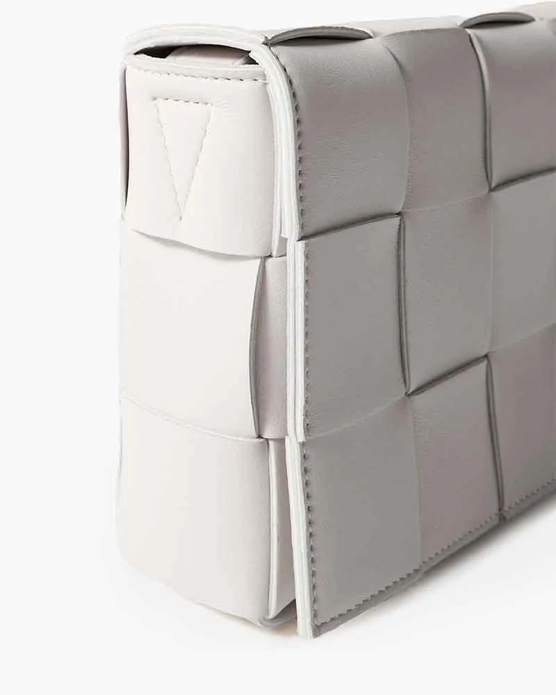 Medium Intrecciato Leather Crossbody Bag sold by Larosa product image thumbnail 3