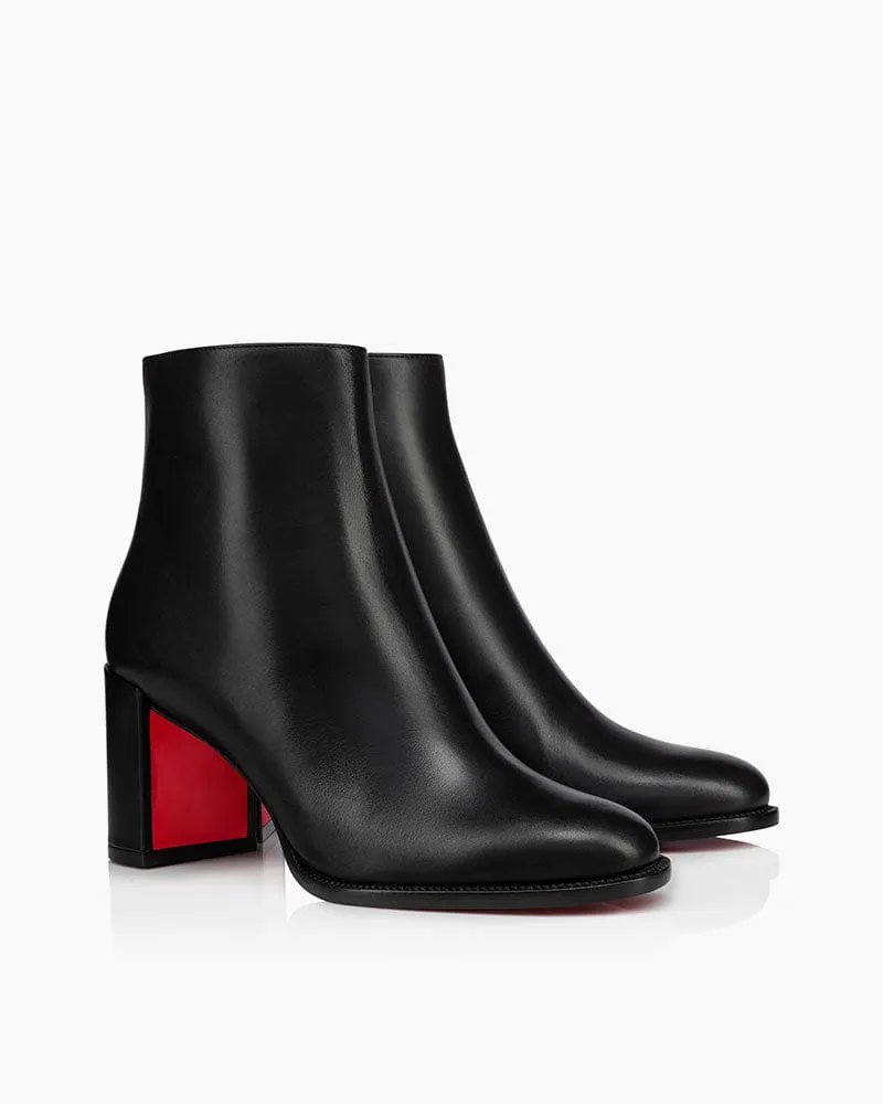 Red Bottom Stiletto Booties | Sexy Pointed Toe High Heels for Romantic Date Nights sold by Larosa product image thumbnail 5