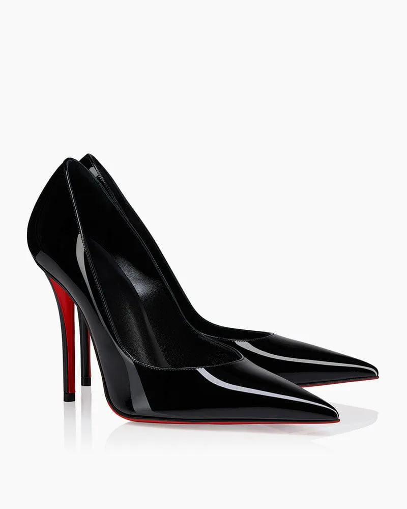 Black Patent Pumps for Executive Power Dressing sold by Larosa product image thumbnail 4