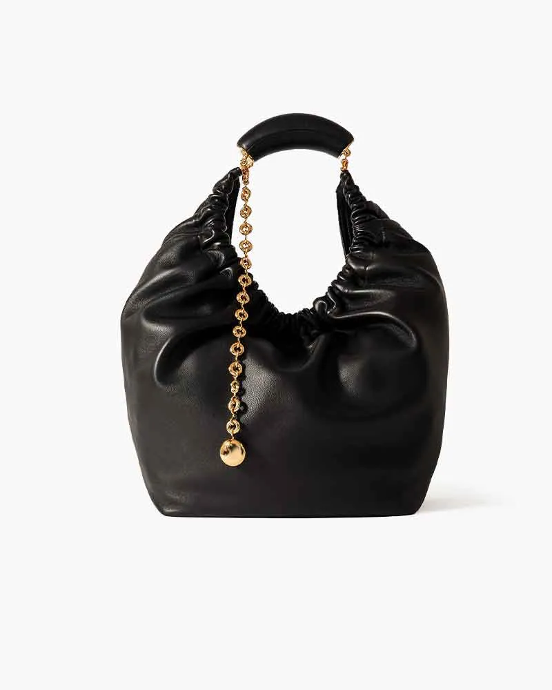 Small Burgundy Nappa Bag for Artful City Living sold by Larosa product image thumbnail 5