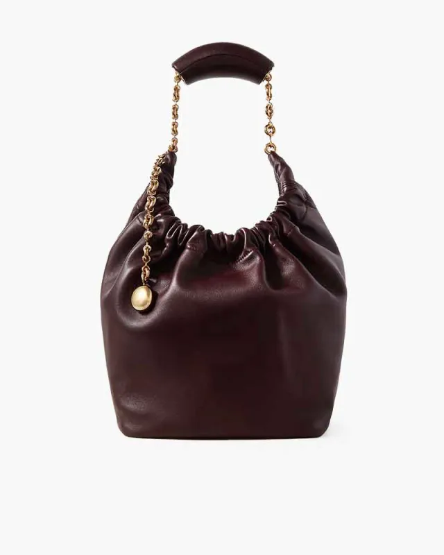 Small Burgundy Nappa Bag for Artful City Living sold by Larosa