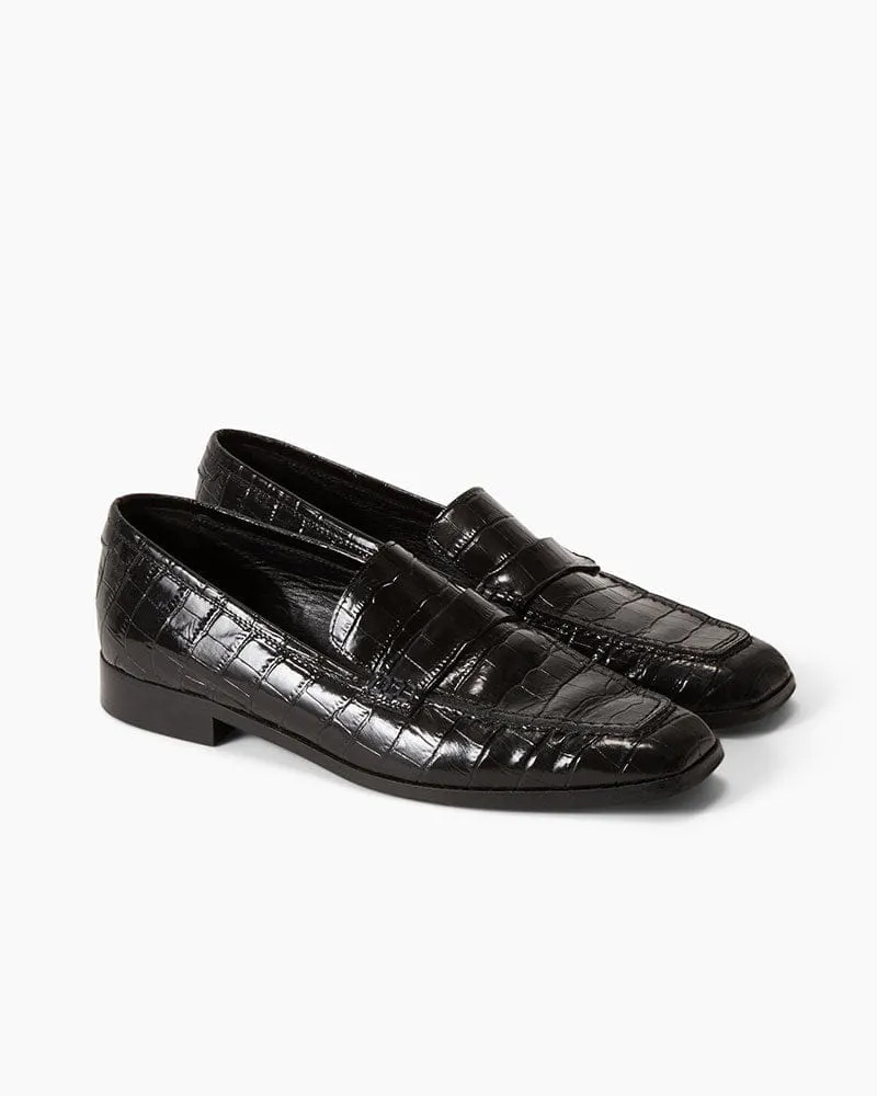 Office Comfort Smooth Calfskin Slip-On Classic Penny Detail sold by Larosa product image thumbnail 4