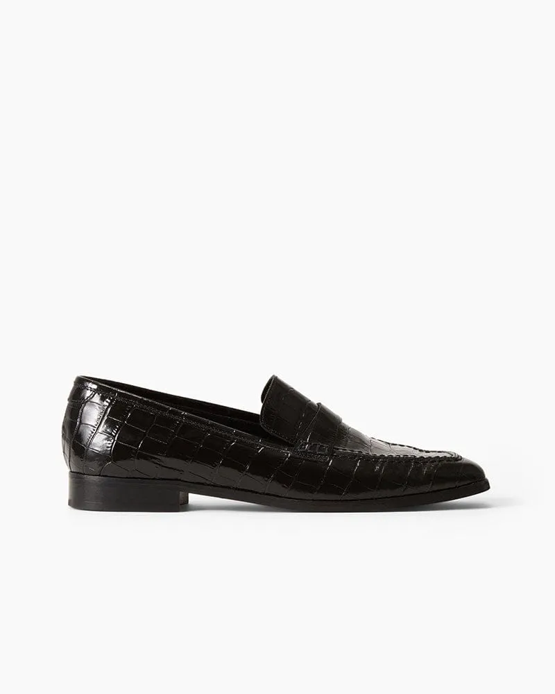 Office Comfort Smooth Calfskin Slip-On Classic Penny Detail sold by Larosa