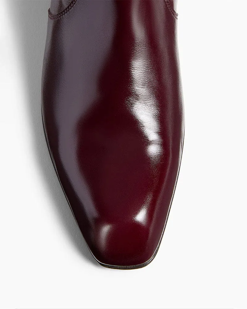 Urban Chic Western Inspired Tall Boot Sculpted Low Heel sold by Larosa product image thumbnail 3