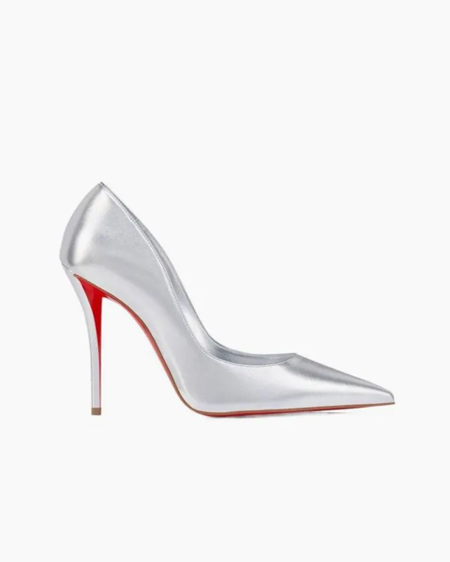 Women's White Miss Z Pumps made by Larosa