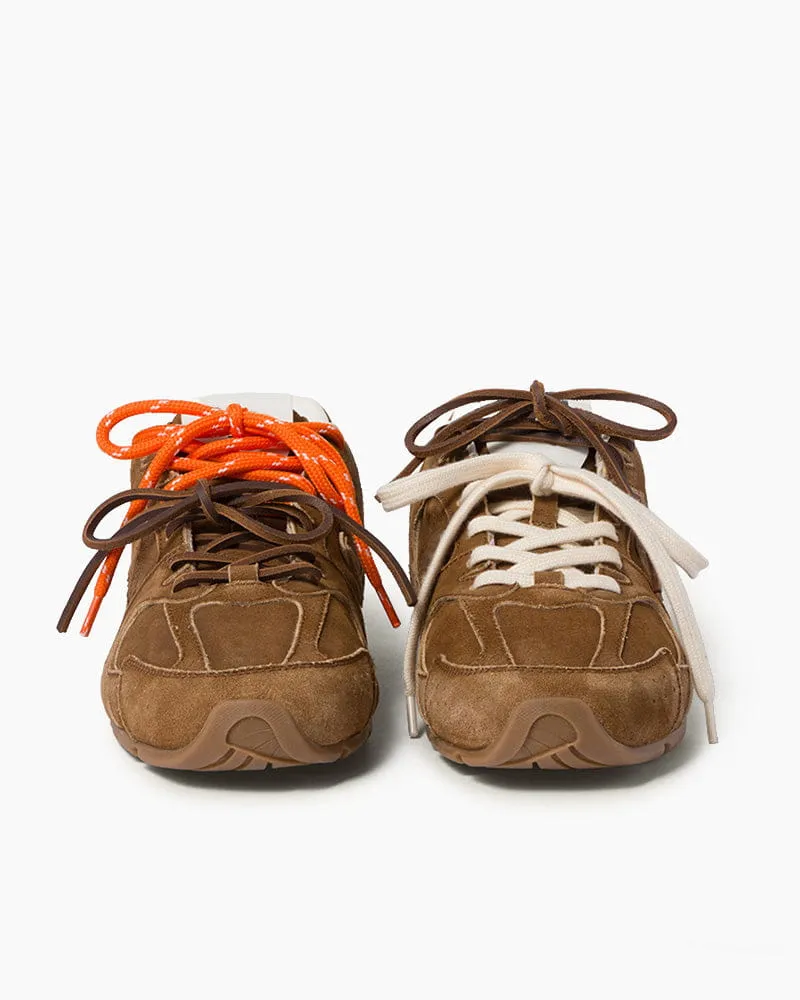 Women's Vintage Vibes Distressed Flat Sole Trainers sold by Larosa product image thumbnail 4