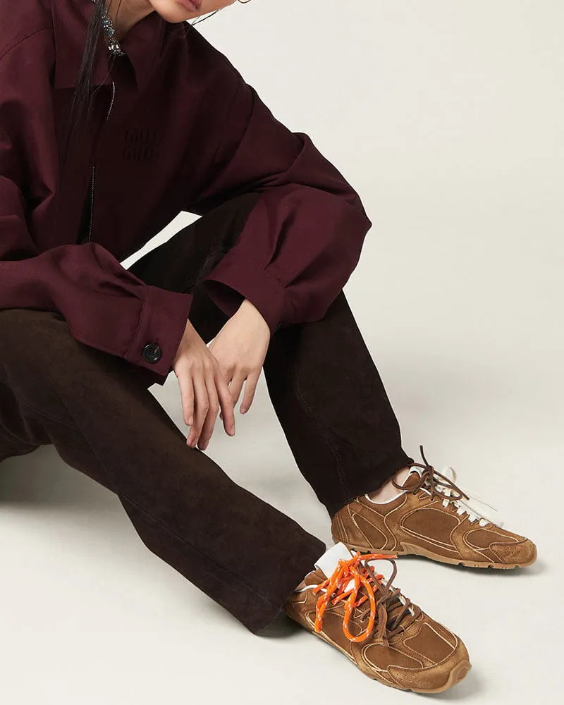 Women's Vintage Vibes Distressed Flat Sole Trainers sold by Larosa product image thumbnail 5