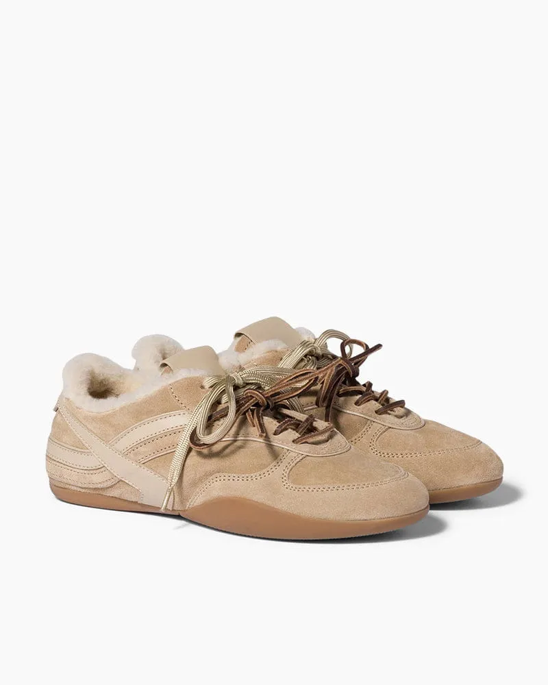 Women's Urban Luxe Warm Textured Low-Top Shoes sold by Larosa product image thumbnail 2