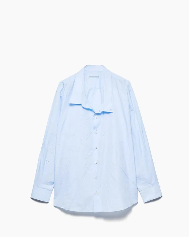 (Pre-sale) Women's Urban Chic Cotton Shirt with Straight Hem sold by Larosa