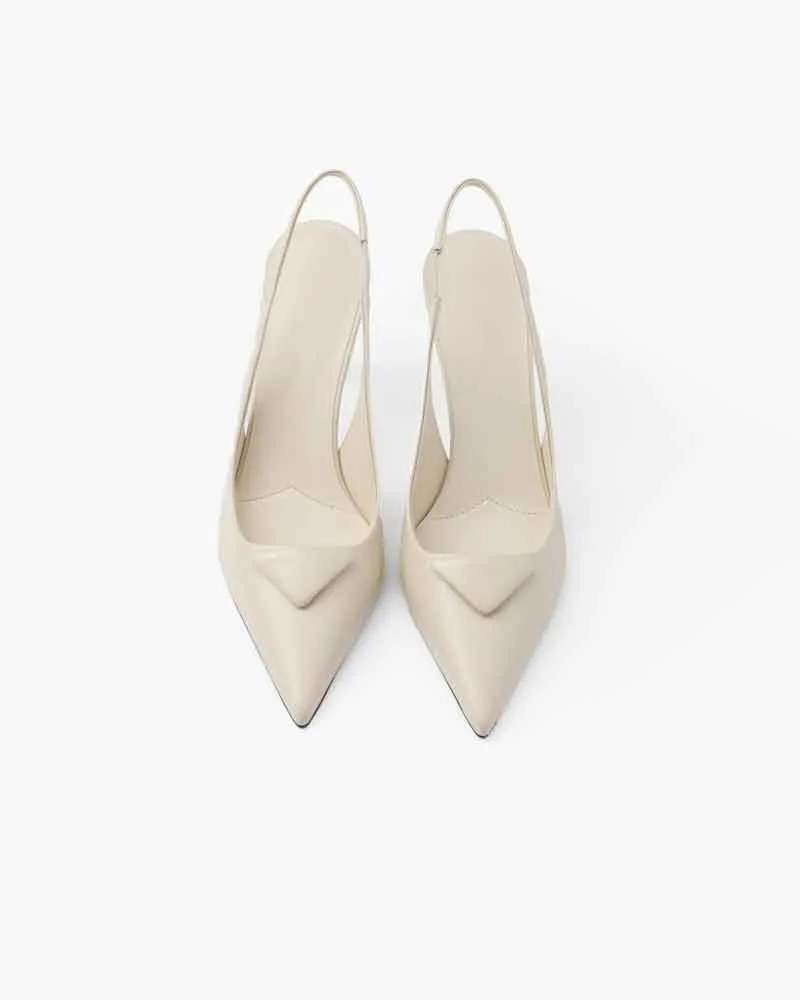 Women's Urban Sophisticate Sleek Patent Kitten-Heel Slingbacks sold by Larosa product image thumbnail 3