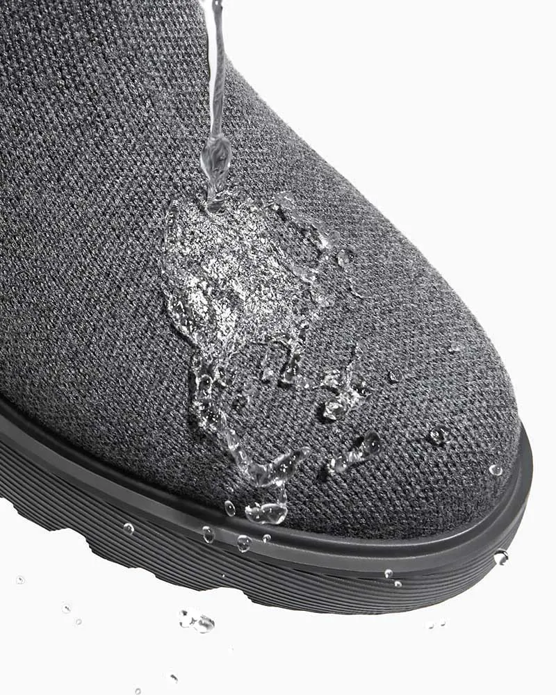 (Pre-sale)Women's Winter Outdoor Chunky Wool Platform Knee-High Boot sold by Larosa product image thumbnail 3