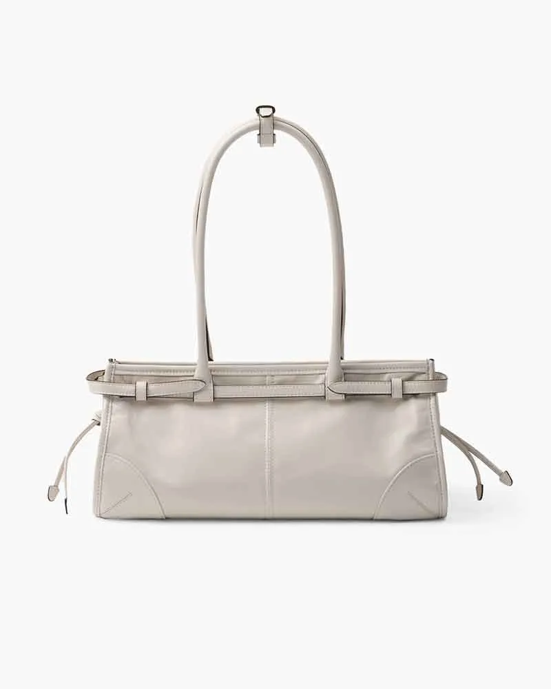 Women's Business Commute Structured Medium Leather Handbag sold by Larosa product image thumbnail 2