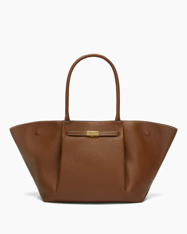 Women's Business Commute Capacious Winged Leather Tote sold by Larosa