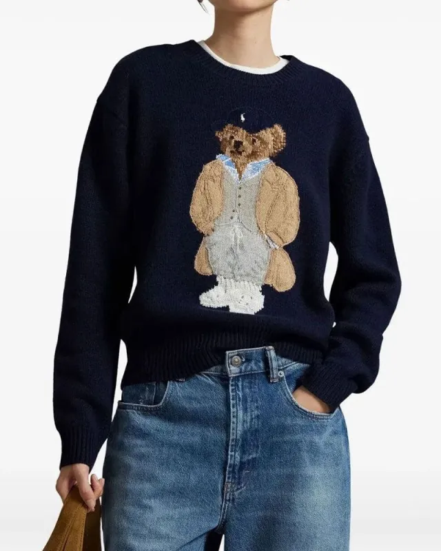 Women's Sweaters with Bear Design sold by Larosa