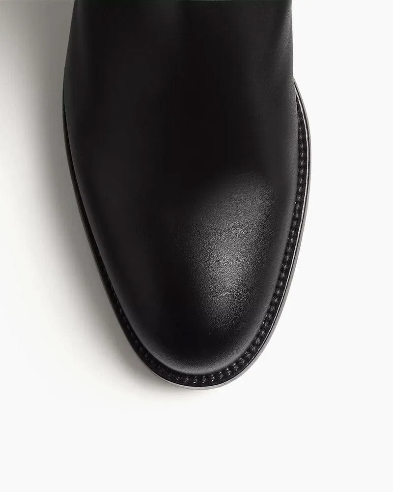 Women's Box Calfskin Knee High Boot sold by Larosa product image thumbnail 3