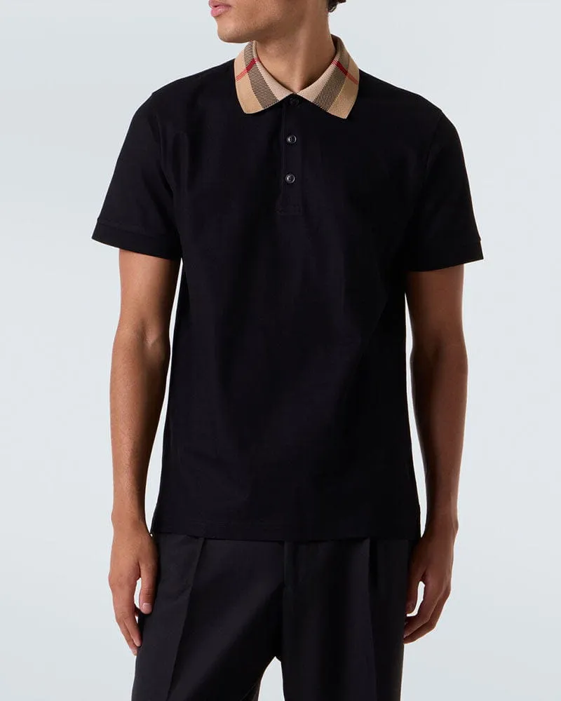 Men's Resort Vacation Breathable Check Polo sold by Larosa product image thumbnail 2