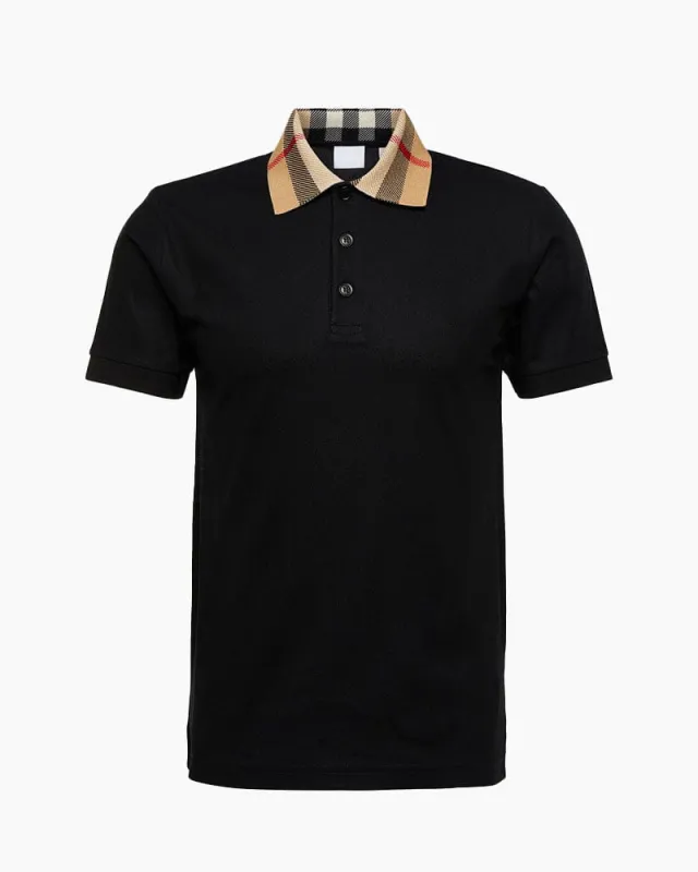 Men's Resort Vacation Breathable Check Polo made by Larosa