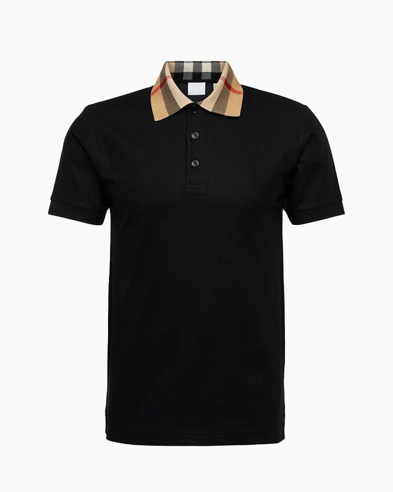 Men's Resort Vacation Breathable Check Polo sold by Larosa