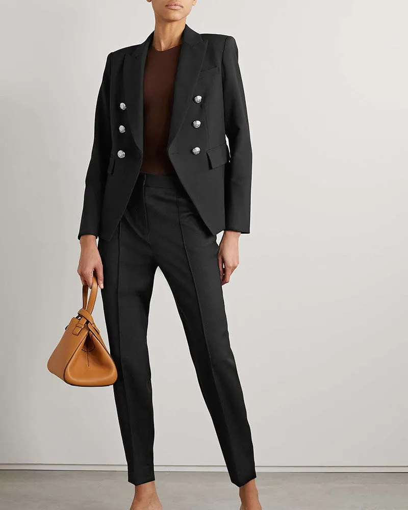 Women's Luxury Transit Stretch-Comfort Blazer sold by Larosa product image thumbnail 2