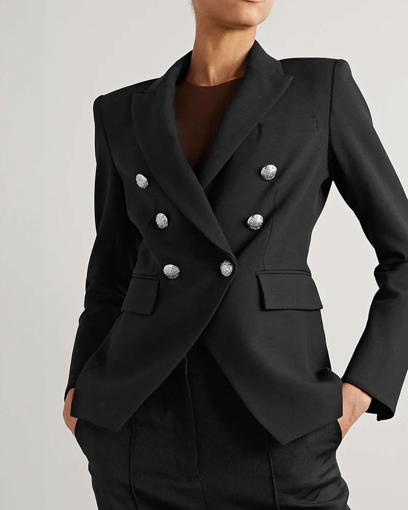 Women's Luxury Transit Stretch-Comfort Blazer sold by Larosa product image thumbnail 3