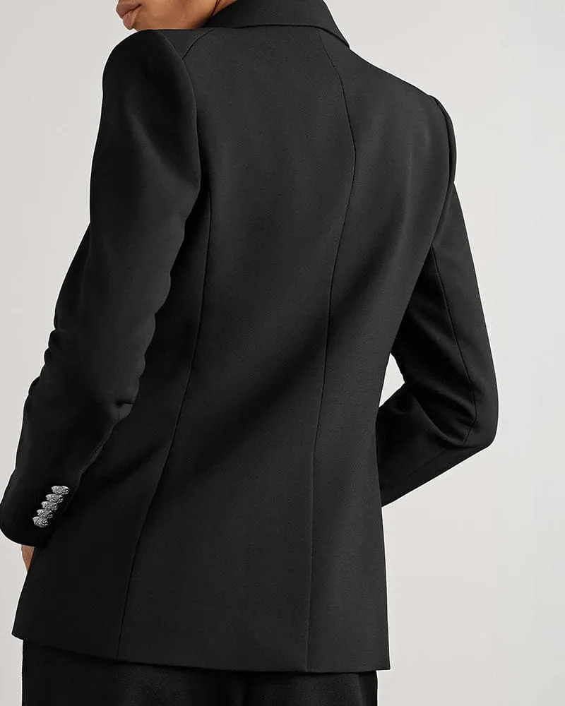 Women's Luxury Transit Stretch-Comfort Blazer sold by Larosa product image thumbnail 4