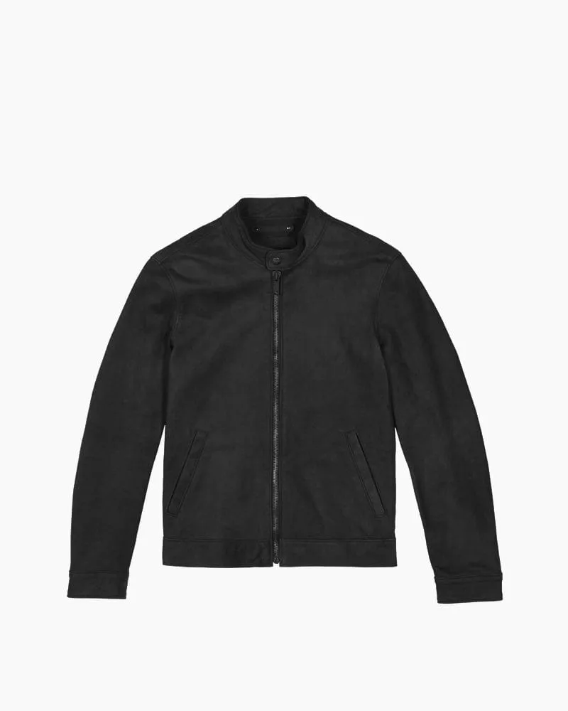 Men's Urban Night Ride Sleek Leather Racer Jackets sold by Larosa product image thumbnail 5