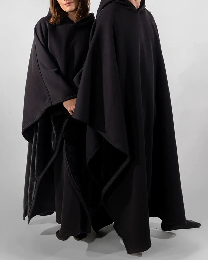 Unisex Luxury Lounge Oversized Poncho-Style Hoodie sold by Larosa product image thumbnail 2