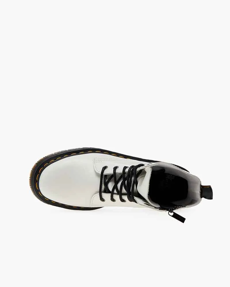Women’s Weekend City Walk White Leather Platform Boots sold by Larosa product image thumbnail 3