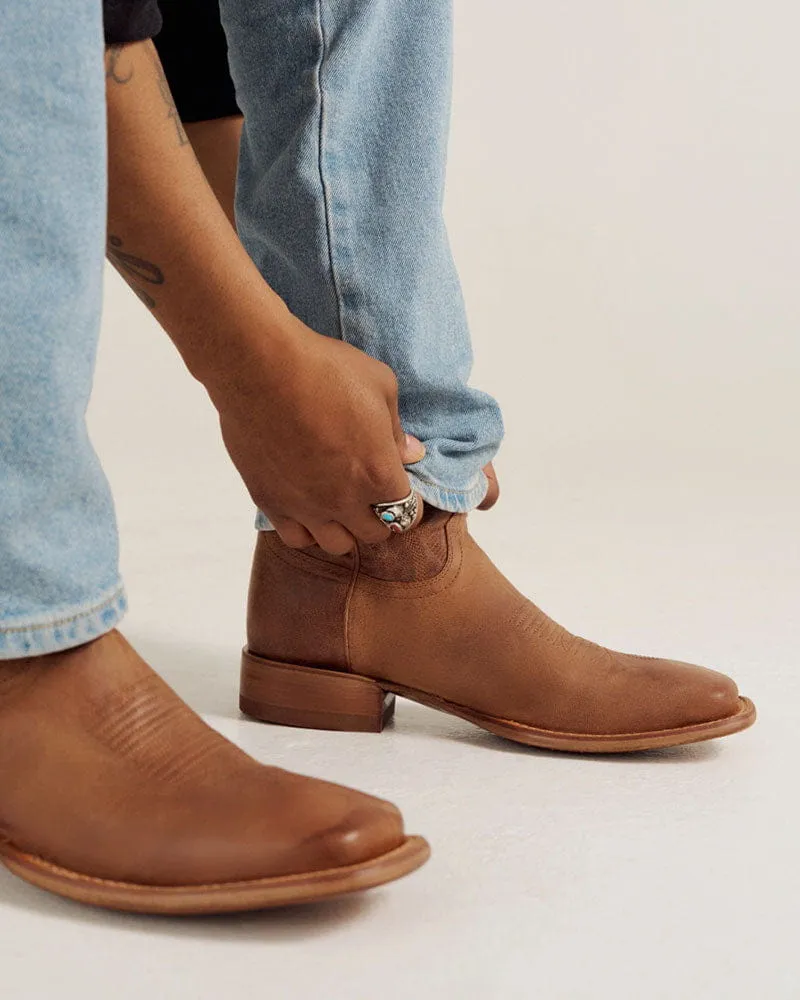 Men’s Country Concert Leather Square-Toe Western Boots sold by Larosa product image thumbnail 5