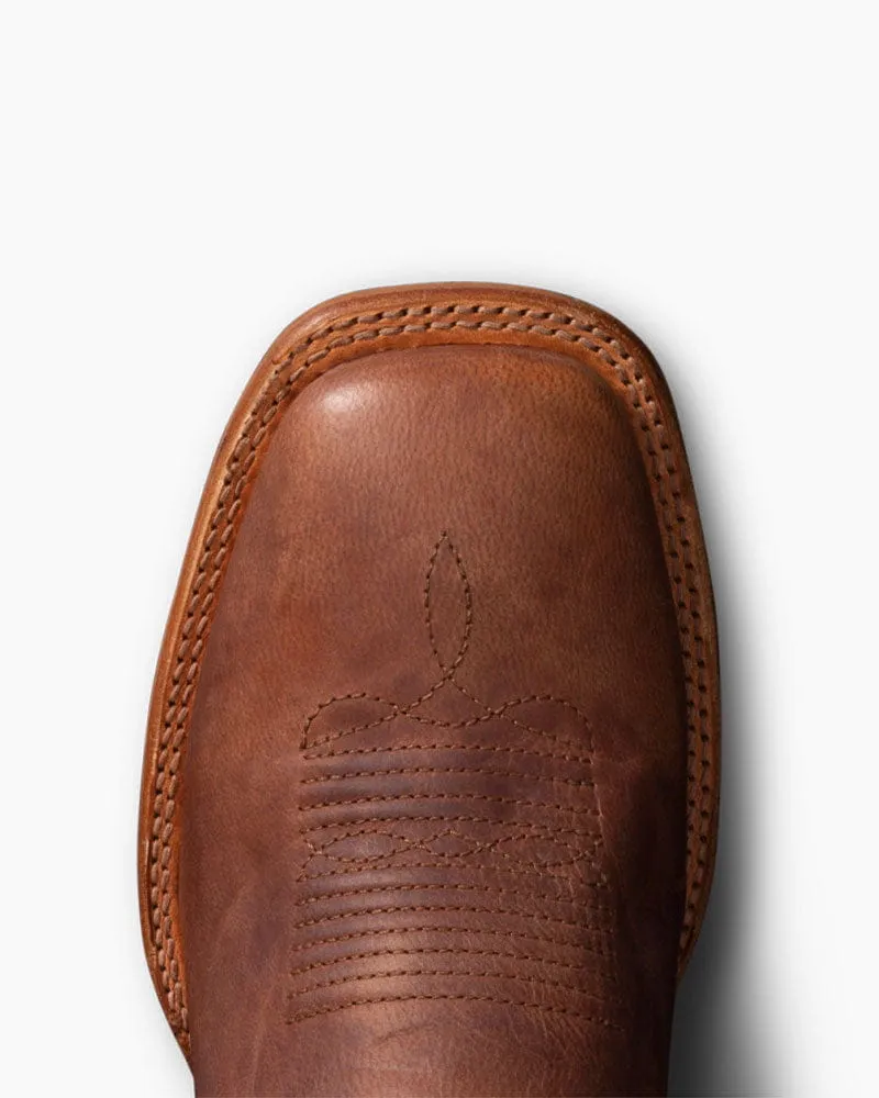 Men’s Country Concert Leather Square-Toe Western Boots sold by Larosa product image thumbnail 3