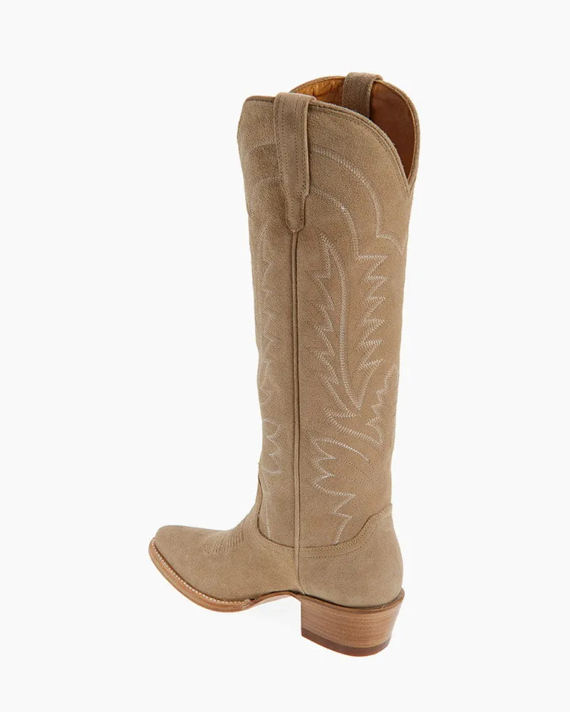 Women’s Vacation Ready Suede Tall Western Boots sold by Larosa product image thumbnail 2