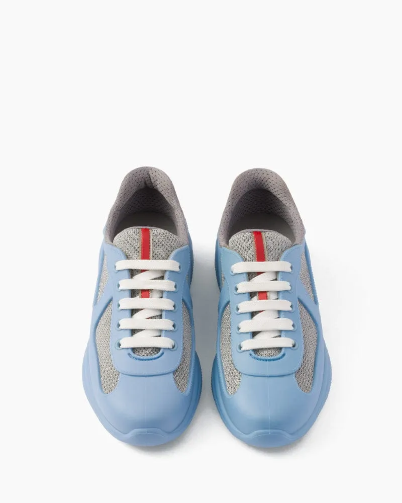 Women’s City Walk Blue Genuine Leather Mesh Sneakers sold by Larosa product image thumbnail 4