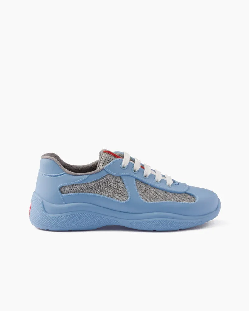 Women’s City Walk Blue Genuine Leather Mesh Sneakers sold by Larosa