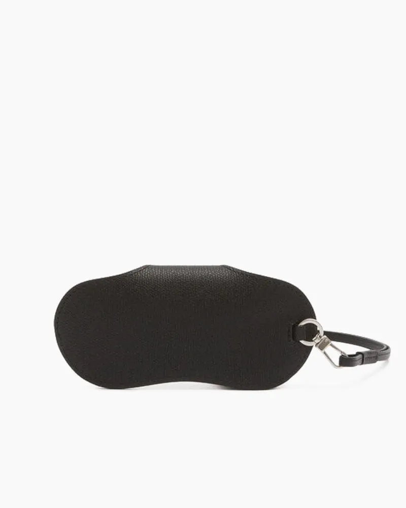 Cowhide Airport Travel Lanyard Glasses Case sold by Larosa product image thumbnail 2