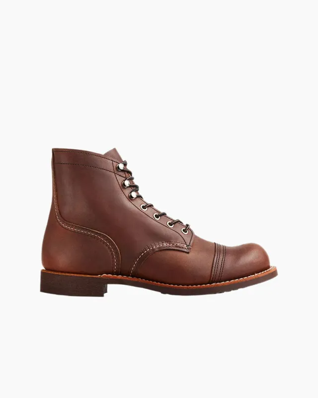 Men’s Daily Commute Leather Round-Toe Lace-Up Boots sold by Larosa