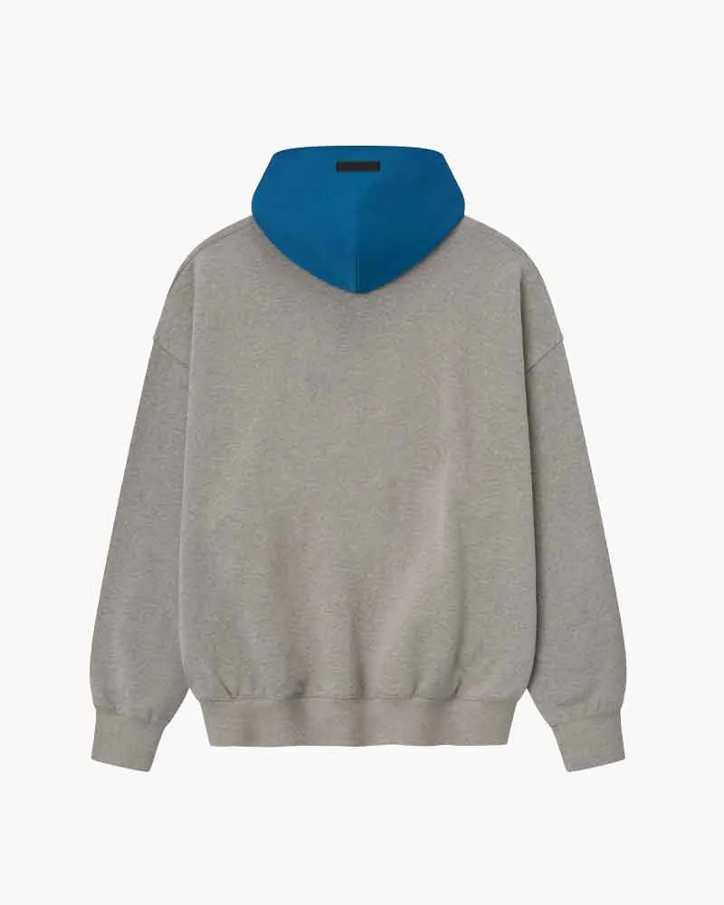 Men’s Art Display Heavyweight Two-Tone Hoodie sold by Larosa product image thumbnail 2