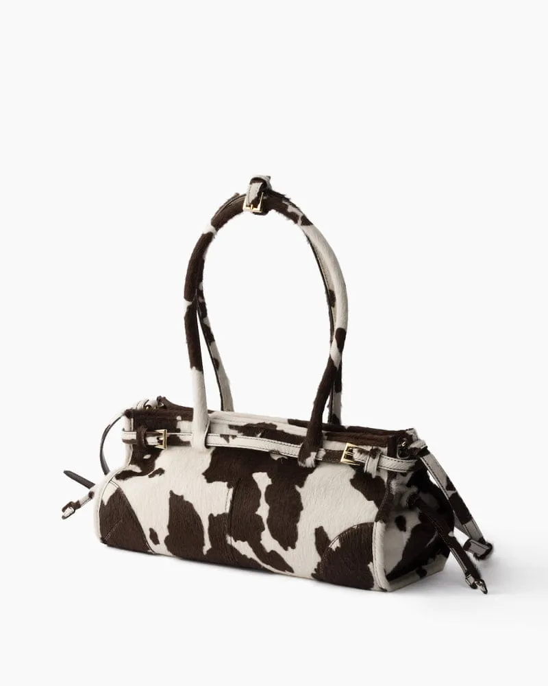 Women’s Dinner Date Printed Leather Top Handle Bag sold by Larosa product image thumbnail 2