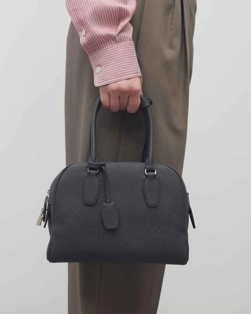 Women’s Workday Office Pebbled Leather Top Handle Bag sold by Larosa product image thumbnail 4