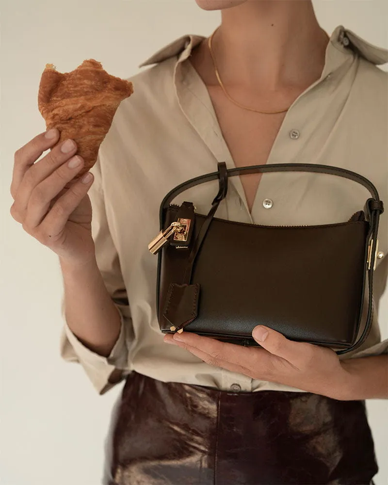 Women's Date Night Elegant Gold Accented Hobo Bag sold by Larosa product image thumbnail 5