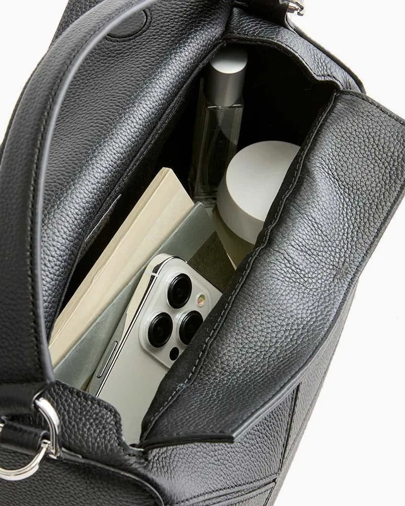 Women's Coffee Date Elegant Leather Mini Bag sold by Larosa product image thumbnail 3