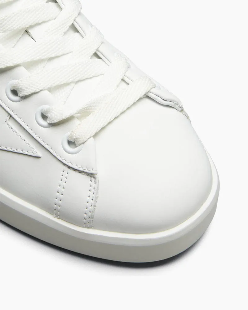 Women's Office Casual White Star Leather Sneakers sold by Larosa product image thumbnail 3
