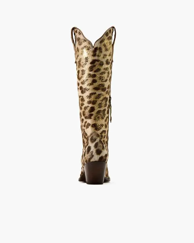 (Pre Sale)Women's Music Festival Leopard Print Western Boots sold by Larosa product image thumbnail 5